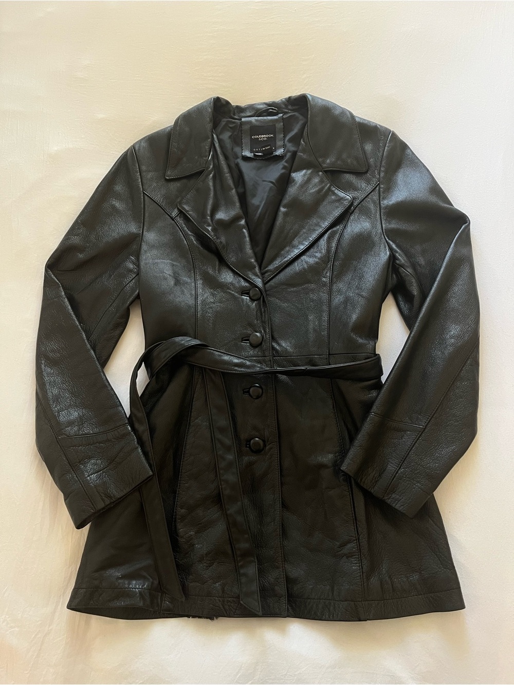 COLEBROOK & CO Women’s Vintage Black Jacket Size M